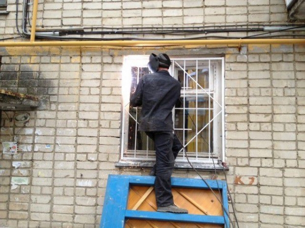 Как сделать решетку на окна