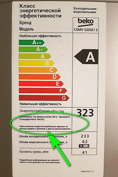 Сколько потребляет холодильник электроэнергии в час