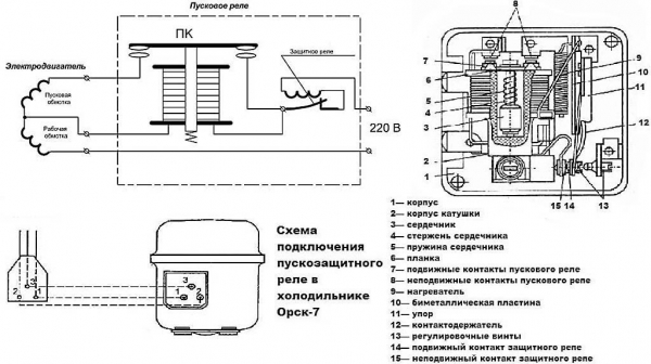 Схема подключения компрессора холодильника: возможные неисправности, демонтаж и замена